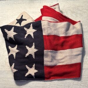American flag infinity scarf nwot